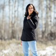 thumbnail image 4 of Free Country Women's Thermo Super Softshell® Zip Up Jacket Black M, 4 of 4