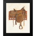 thumbnail image 2 of Tillmon, Avery 12x14 Black Modern Framed Museum Art Print Titled - Western Saddle I Light, 2 of 5