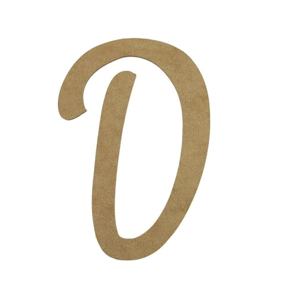 Wooden Letter Unfinished, Watermelon Font, Craft Cutout