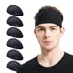 thumbnail image 2 of Diademas para Correr para Hombre, Paquete de 6, Diadema Elástica para Hombre para Fútbol, Ciclismo, Baloncesto, Yoga, 2 of 5