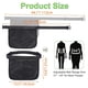 thumbnail image 2 of Malla Pickleball banda Wasit bolsa cinturón ajustable bolsa de almacenamiento para mujeres/hombres/adolescentes, 2 of 5