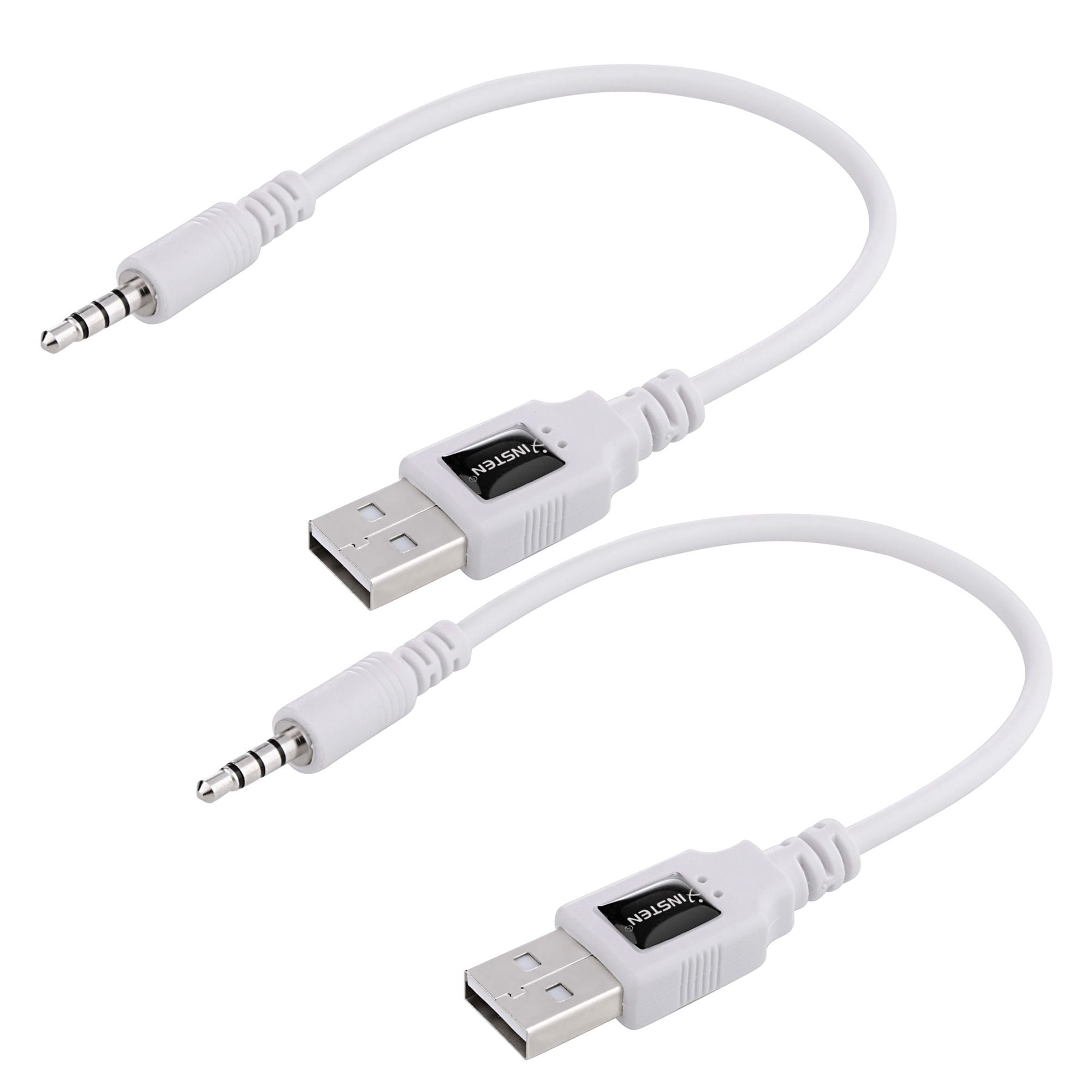 Insten 2-Pack USB Charger Charging Cable Cord For Apple iPod shuffle 2nd  Generation 2G Gen White - Walmart.com