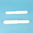 thumbnail image 1 of OULII 5Pcs Toilet Paper Roller Replacement Plastic White Spring Loaded for Paper Holder, 1 of 7