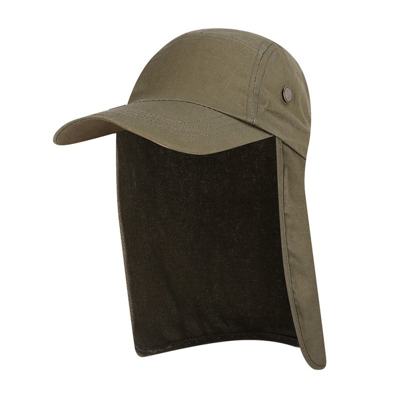 Outdoor Waterproof Sunshade Fishing Cap with Ear Neck Flap Cover Sports Hat