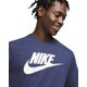 thumbnail image 4 of Playera Nike Tee Icon Futura para Hombre AR5004-411 azul marino S Nike AR5004-411 PLAY. TEE ICON FUTURA, 4 of 5
