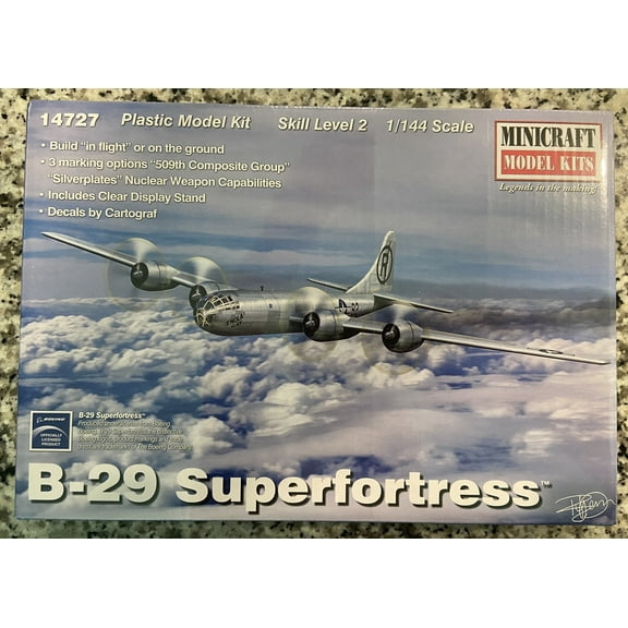 Minicraft B-29A Enola Gay (Mingf) (64 Piece), No