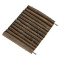 thumbnail image 5 of Plataforma de madera para hámster, soporte de madera rectangular seguro para mascotas, para cacatúa, hámster, conejos, 20CM, 5 of 5