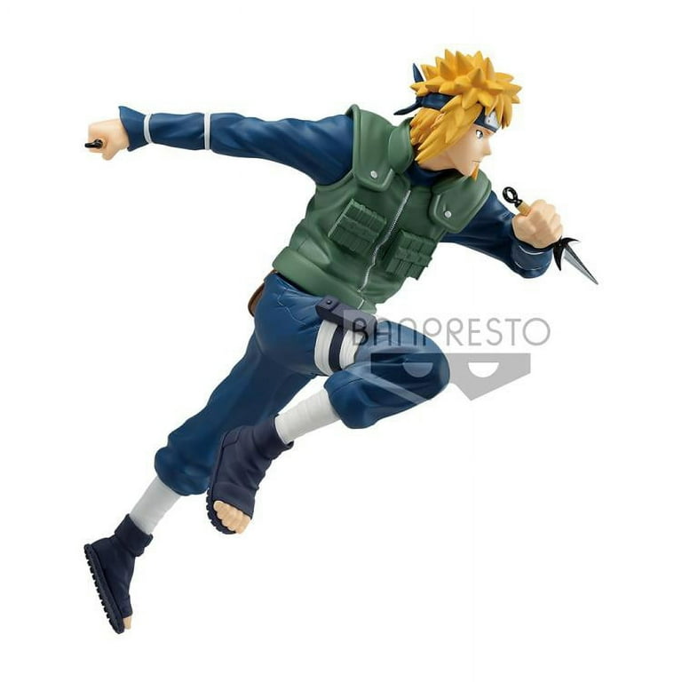 Action figure naruto shippuden - minato namikaze - quarto hokage -  vibration stars ref.: 18444/28505 - Bandai Banpresto - Action Figures -  Magazine Luiza