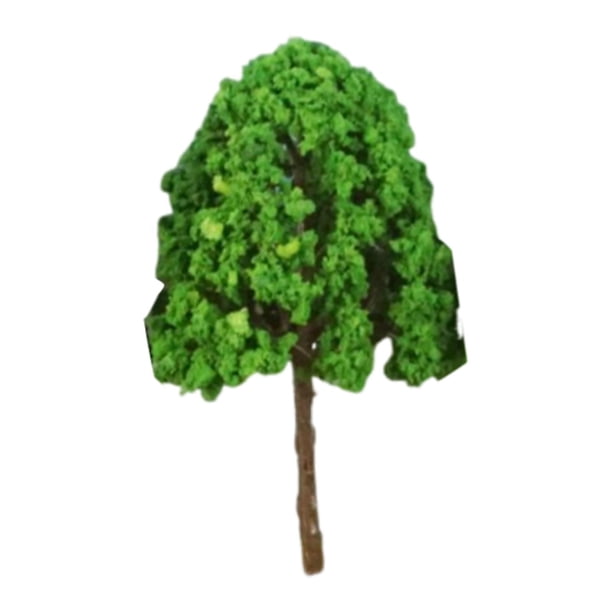 50 piezas de accesorios para maquetas de árboles, suministros para dioramas de simulación, árboles en miniatura verde