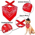 thumbnail image 4 of Dalrosia Dog Cowboy Hat Halloween Dog Bandana Scarf Funny Dog Halloween Costumes for Small Medium Large Dogs Pets, 4 of 5