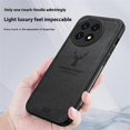 thumbnail image 3 of For OnePlus 13 Case Deer Pattern Cloth Texture PU Leather Hybrid Phone Cover - Grey, 3 of 5
