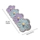thumbnail image 3 of Alfombras de baño, alfombras para sala de estar, alfombra de área, alfombra de baño, manta de flores para dormitorio, manta para mesa de centro de sala de estar, manta para ventana completamente cubie, 3 of 6