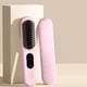 thumbnail image 1 of Cepillo Alisador de Pelo Inalámbrico, Cepillo Alisador de Calentamiento Rápido, Rizador de Pelo de Iones Negativos, Peine Calefactor Portátil-Rosa, 1 of 9