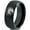 Black Dome Tungsten, variant on Tungsten Legendary Mythical Unicorn Band Ring 8mm Men Women Comfort Fit Black Dome Polished