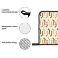 thumbnail image 4 of Haiem Dachshund Print Extra Long Oven Mitts and Pot Holders 4pc Sets: Heat Resistant Silicone Oven Mittens with Mini Oven Gloves and Hot Pads Potholders, 4 of 6
