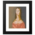 thumbnail image 2 of Alfred Henry Maurer 15x17 Black Modern Framed Museum Art Print Titled - Head of a Girl, 2 of 5