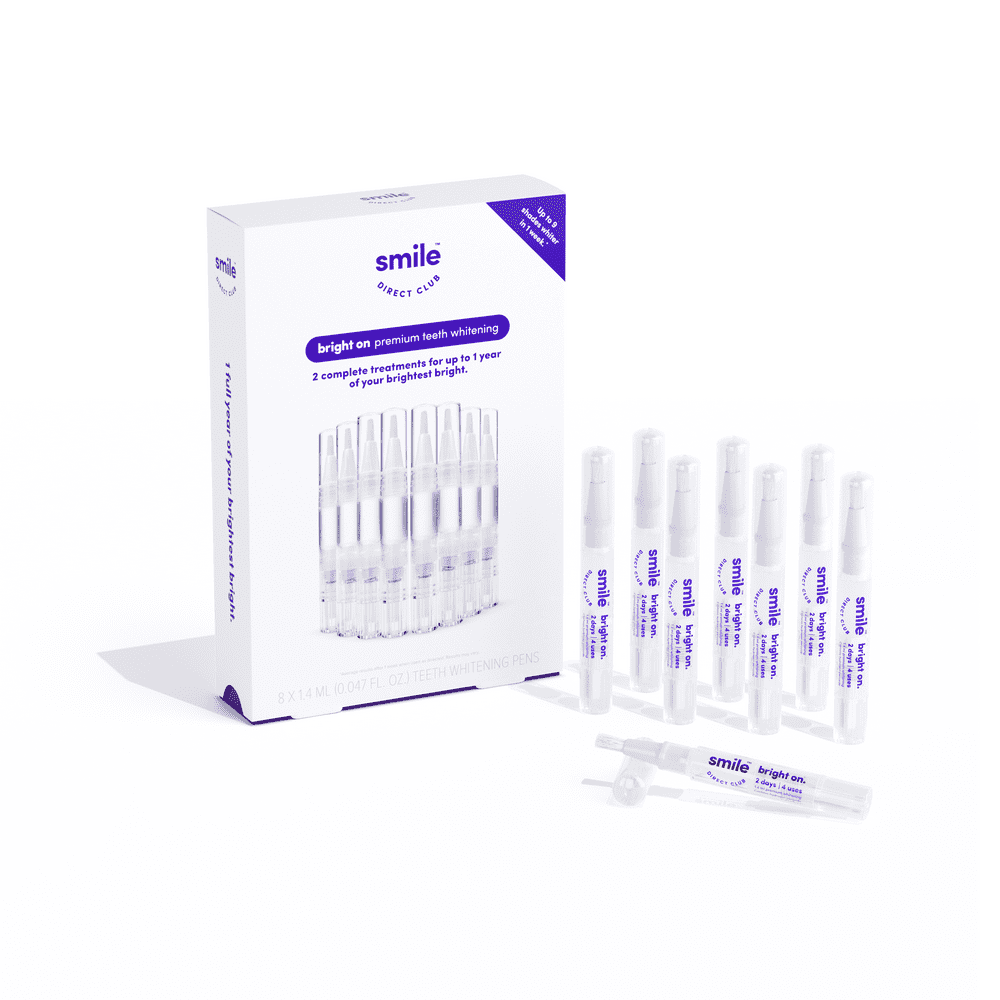 Smile Direct Club Teeth Whitening 8 Pack Professional Strength