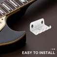 thumbnail image 3 of WEUVEB 2Ud Repuesto Garra De Resorte Para Guitarra Eléctrica Compatible Universal Color Plata, 3 of 8