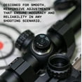 thumbnail image 4 of Monstrum Ladon 1-6x SFP LPVO Rifle Scope  Black  CM7 Reticle, 4 of 7