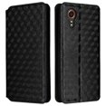 thumbnail image 1 of Funda tipo cartera para Samsung Galaxy Xcover 7, de cuero con estampado de rombos, s202412245474, 1 of 5