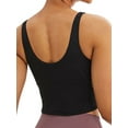 thumbnail image 6 of FUTATA Sports Bra for Women Middle Impact Support Wirefree Yoga Bra Sexy Backless Lingerie Bra Top Fitness Excercise Running Tank Top, 6 of 7
