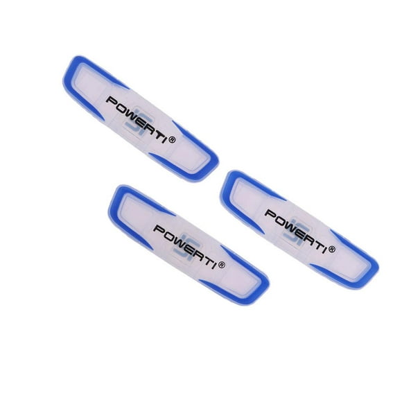 Set of 3 Tennis Vibration Dampener for Racket and Strings - Great for Sports Tennis, Racquetball, Squash, Badminton - Choose Colors Blue