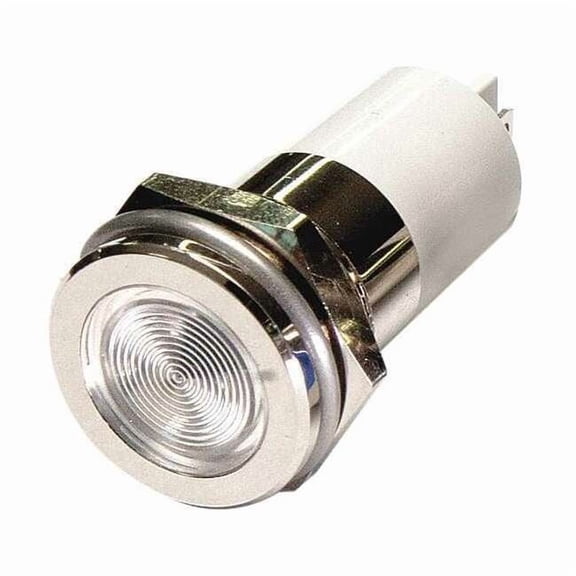 Manufacturer Varies Flat Indicator Light,White,24VDC 24M172