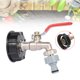 thumbnail image 1 of Muyoka Tapa de tanque IBC con grifo de latón y conector a presión de 1/2" Tubo de manguera a tope de agua Muyoka Hogar, 1 of 7