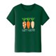 thumbnail image 4 of Mujeres Manga Corta de Verano Tops Pascua Impresa Cuello Redondo, Blusa de Moda Casual para la Primavera, 4 of 5