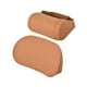 thumbnail image 2 of Soporte para la espalda y almohada para el cuello del automóvil, transpirable, suave, accesorios para el automóvil, cómodos marrón, 2 of 9