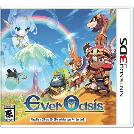Ever Oasis, Nintendo, Nintendo 3DS, [Digital Download], (Best Nintendo Games Ever)
