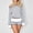 Gray, variant on Women Striped Sweater Outfits Long Sleeve Sweater and Shorts 2 Piece Fall Matching Set Loungewear Blue XL(XL)