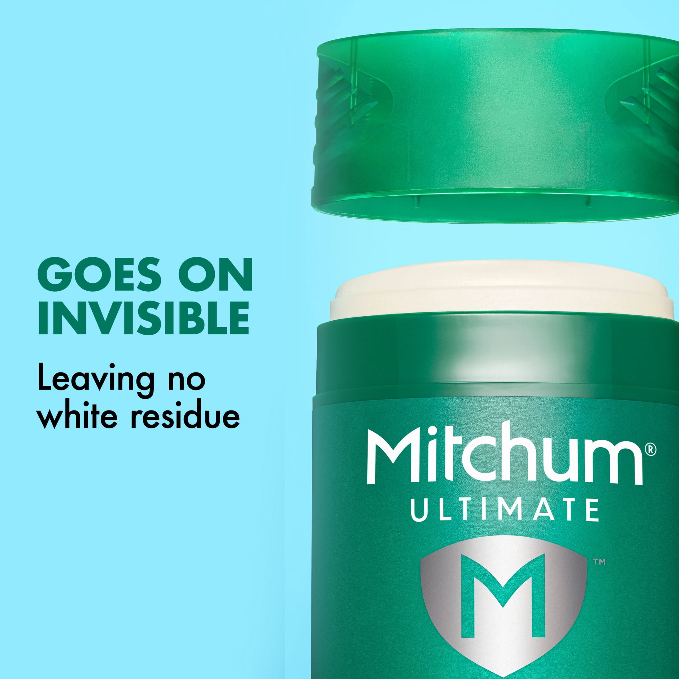 Mitchum Ultimate 72H Odor Protection Men’s Antiperspirant & Deodorant, Invisible Solid, Clean Control, 2.7 oz