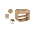 thumbnail image 2 of Meridian Furniture Windsor Solid Wood And Natural Cane Night Stand, 2 of 10
