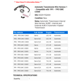 thumbnail image 2 of Automatic Transmission Wire Harness 1 - Compatible with 1991 - 1993 GMC C3500 1992, 2 of 2