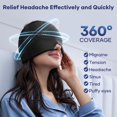 thumbnail image 2 of Envoltura helada en gel refrescante Qnoon para aliviar la migraña, 2 of 7