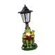 thumbnail image 2 of Estatua de rana solar para jardín con luz solar exterior para patio, balcón o terraza. 115 x 145 x 32 cm, 2 of 8