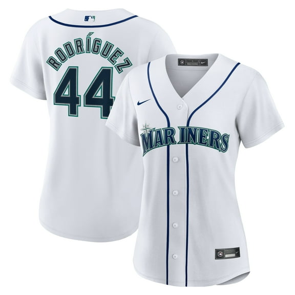 Women's Nike Julio Rodriguez White Seattle Mariners Home Replica Player Jersey