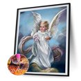 thumbnail image 1 of 5D DIY diamante pintura Ángel chica completo taladro Rhinestone mosaico arte imagen Likrtyny decoración de arte, 1 of 9