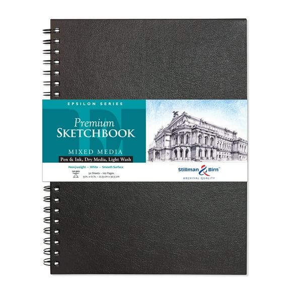 Stillman & Birn Epsilon Series Premium9" X 12.25" Sketchbook