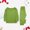 Green, variant on LSLJS Christmas Family Pajamas Matching Sets, Christmas Mom Mother Solid Blouse Tops+Pants Family Clothes Pajamas, Christmas Pajamas for Adults and Kids Holiday Xmas Sleepwear Set