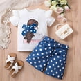 thumbnail image 2 of XDZJLR Girl Outfits Summer Cute Sleeveless Top High Waisted Short With Pockets Clothes Set, 2 of 7