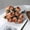 A, variant on Vintage-Style Artificial Roses Set - 6 Pack 32cm Tall Faux Flowers with Burnt Edges for Home Decor and Weddings