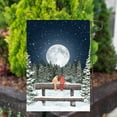 thumbnail image 3 of America Forever Flags Double Sided Garden Flag - Winter Moon - 12.5" x 18", Winter Holiday Christmas Seasonal Yard Outdoor Decor Flags, 3 of 6