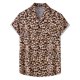 thumbnail image 1 of Hombres Casual Botones Playa Sin posicionamiento Estampado floral Turndown Camisa de manga corta Blusa Pompotops oipoqjl49575, 1 of 9