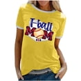 thumbnail image 1 of Elegante blusa de manga corta con cuello redondo y manga abullonada de punto para mujer OAVQHLG3B Store lin121212, 1 of 5