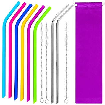 silicone straws for yeti