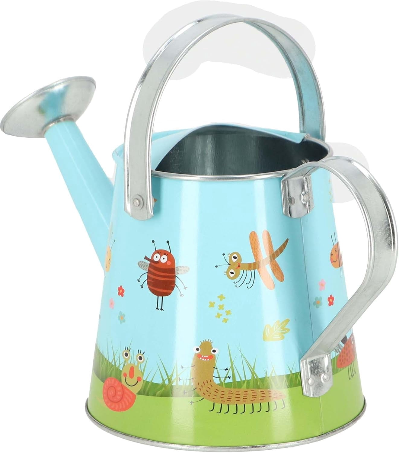 Esschert Design Metal Watering Can, 3 Liters, Multicolor