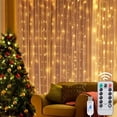thumbnail image 5 of Guirnalda de luces LED para decoración navideña con control remoto, para árbol de Navidad, boda, vacaciones, hogar, 5 of 5