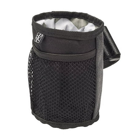 UPC: 0052678069063 | J.L. Childress Cup N Stuff Insulated Stroller Cup Holder with Pockets Grey Chevron